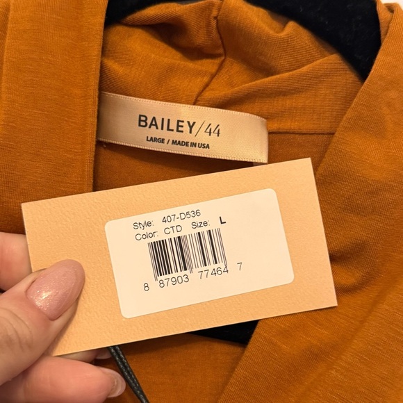 Bailey 44 rami top in cortado Long Sleeve Wrap Blouse - Picture 2 of 3